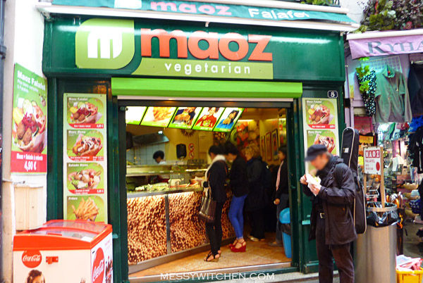 Maoz Vegetarian Falafel @ Paris, France